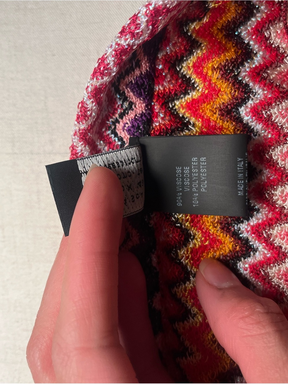 Missoni Mare Multicolor Chevron Beach Swimwear - Picture 9 of 9